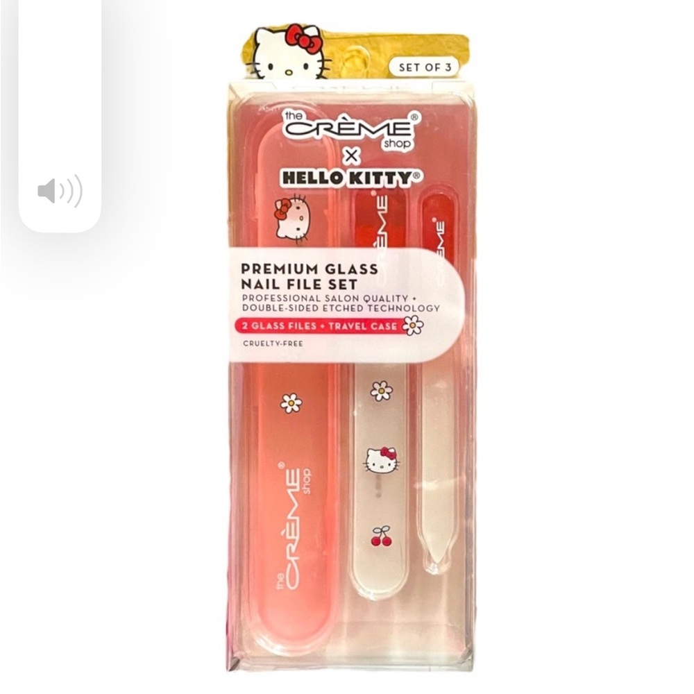The Creme Shop x Hello Kitty Glass Nail Files